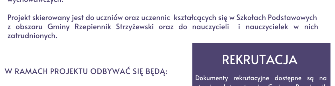 Ulotka Rzepiennik_Szkoły